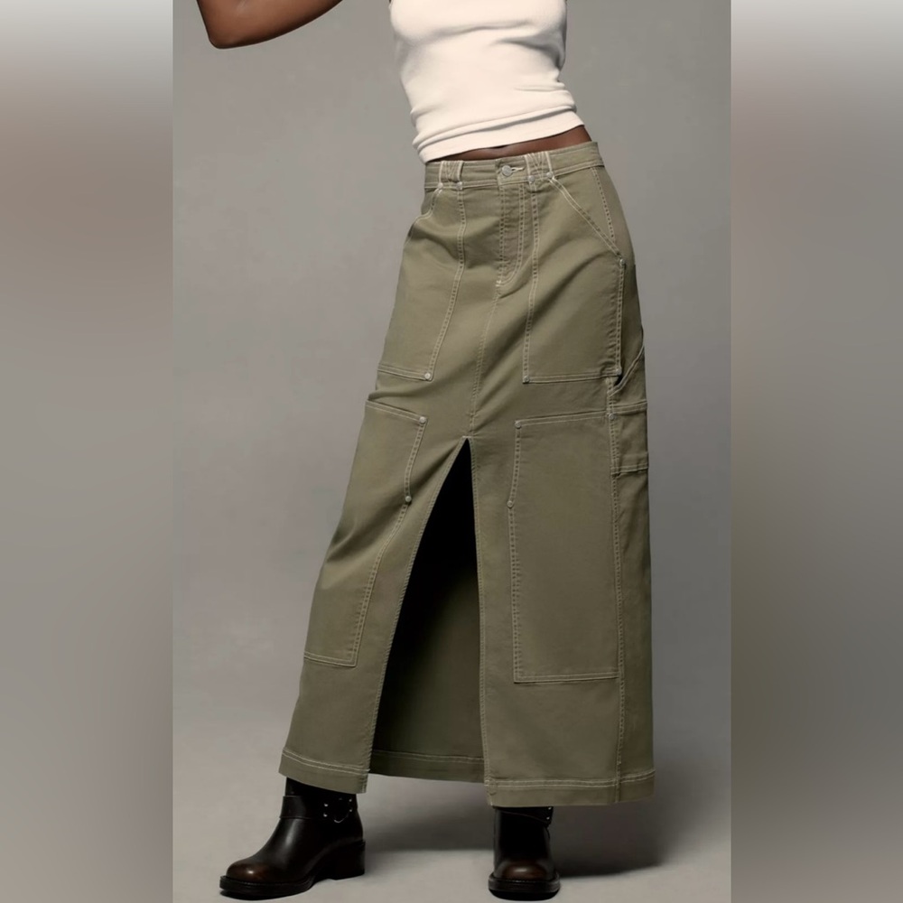 Anthropology Pilcro Cargo Skirt